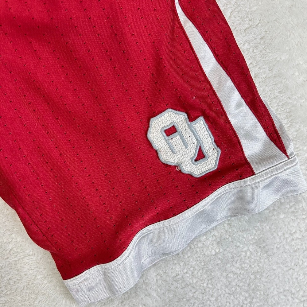 Nike Fit Dry Shorts Mens S Crimson Red White Oklahoma Sooners NCAA Team Apparel - Picture 4 of 12